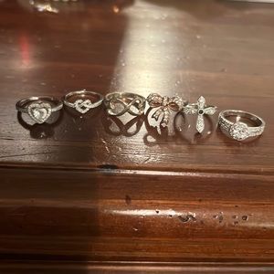 Sterling silver rings